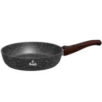 R-11428 Сковорода алюмин. литая D28 с антипр. покр. индук. съем.ручка дно чёрный гранит /12шт/Маруся
