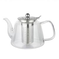 Чайник-заварник 1,2л Кувшин стекло с ситечком металлическим AST-006-D-04В 