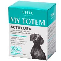 П Актифлора MY TOTEM комплекс пробиотиков и пребиотиков для собак 30саше*1г/Веда ЧЗ