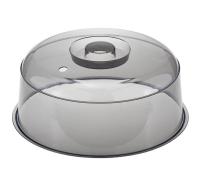 Крышка д/СВЧ D245 черный прозрачный М1415 /24шт/М-пласт