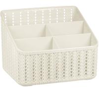 Органайзер Вязание 5 секции белый ротанг М2383 