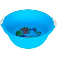 Таз 8л "Люкс" с ручками голубой 03020 /10шт/Арз