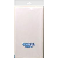 Скатерть 120*160 Интерпак Белая ПВД /50шт/СКТ55756