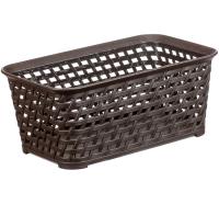 Ящик РОТАНГ 18,5*14*7см коричневый ротанг М2374 