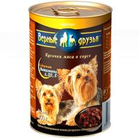 Корм для собак Верные друзья 415гр  СОУС для мал.пород курица