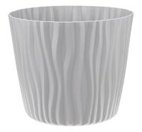 Кашпо ВОЛНА 8л серый М3190