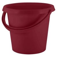 Ведро 10л Rock'n'Roll бордовый SC1103 /10шт/ПР