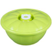 Таз 4,5л с крышкой фисташковый/03100/Арз