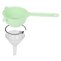 Сито с воронкой d-130мм светло-зеленый М8318 /20шт/ Альтерн