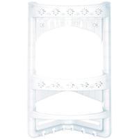 Полка д/ванной Аква белый 18002 /16шт/Арз