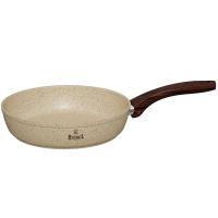 R-20226 коворода алюмин. литая D26 антипр. покр. индук. дно кремовый гранит /6шт/Маруся