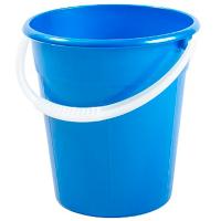 Ведро 8л евро пищевое голубой /10шт/Рад