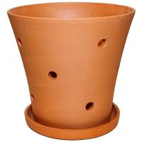 Терракот Орхидея 6-1  1,2л h-13 d-14