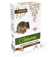 Грызуны Любимчик для крыс Орех 400гр/14шт/0030 ЧЗ