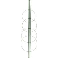 Поддержка д/растений круглая 4 кольца 120см 985444 /96шт/ Park