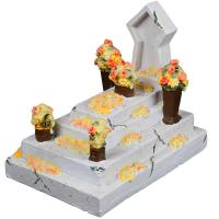 Грот AQUA DELLA Dia de los muertos grave 1 серый 11.9x8.3x10см (Бельгия) 234/466643
