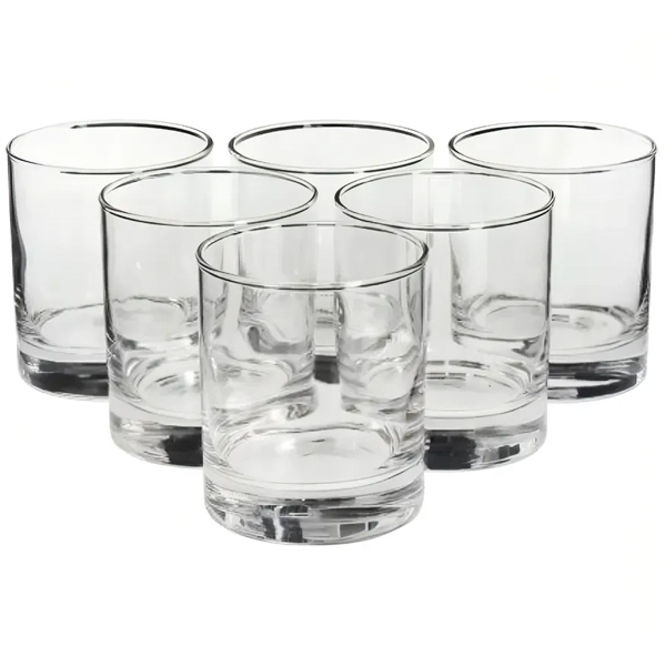 Набор стаканов "ИСЛАНДИЯ" 6шт 300мл низкие