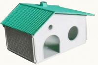 Игрушка для грызунов Домик ВАКА Пластик/15375