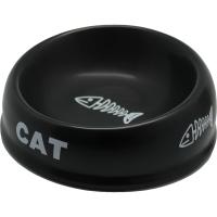 Миска керамика Cat черная 15,5*15,5*5,5см 200мл/МКР811/Евро
