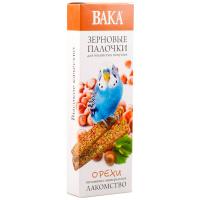 Лакомство для птиц - Зерновые палочки с орехом