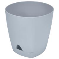 Кашпо Амстердам D200 4л утренний туман с под. ING6201 /6шт/ПР