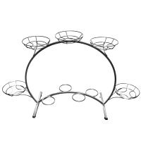 Подставка РЗДИ Радуга 9 горшков серебро