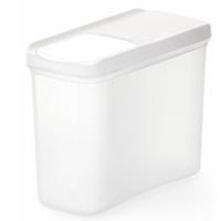 Емкость д/сыпуч. прод. 1,5л Лайн белый М9003 /20шт/ Альтерн 