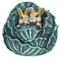 Зайки в капусте 25см Ф220 