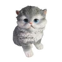 Котенок серый L16W11H16см 713737/F742