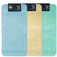 Коврик для ванной 43*90см "Лотос" с присосками ПВХ 6910