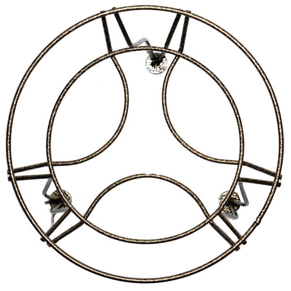 Подставка Настольная РЗДИ Столик мини 1 горшок бронза