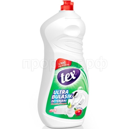 Моющее средство для посуды TEX 675мл Ультра яблоко