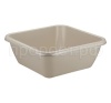 Таз 17л квадратный латте М2579