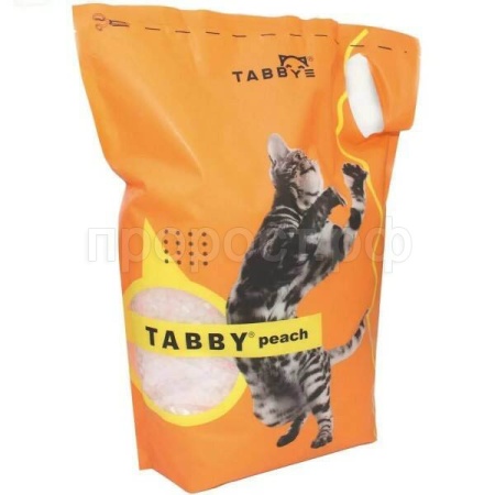 Наполнитель Табби силикагелевый 7,9л персик 