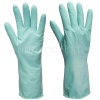 Перчатки хозяйственные латексные опудренные М мята 87601 /12шт/